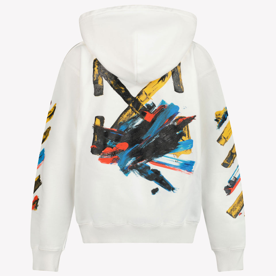 Off-White Ragazzo Ragazzi Maglione in Bianco