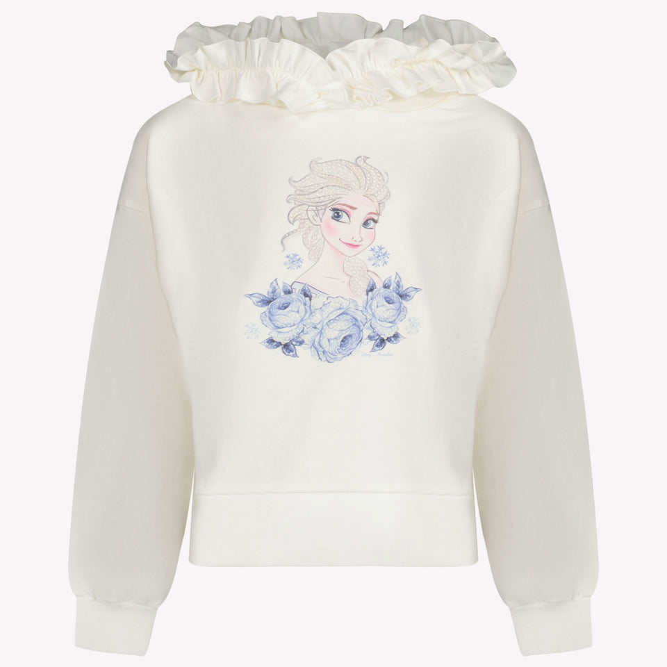 MonnaLisa Ragazze Maglione Off White