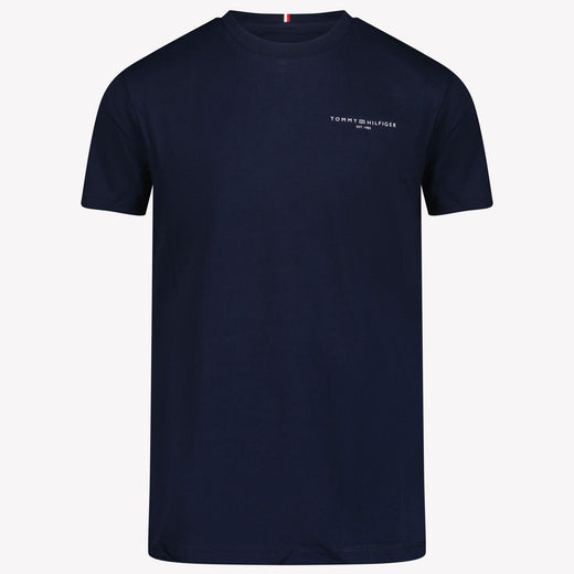 Tommy Hilfiger Niño Unisex Camiseta Navy