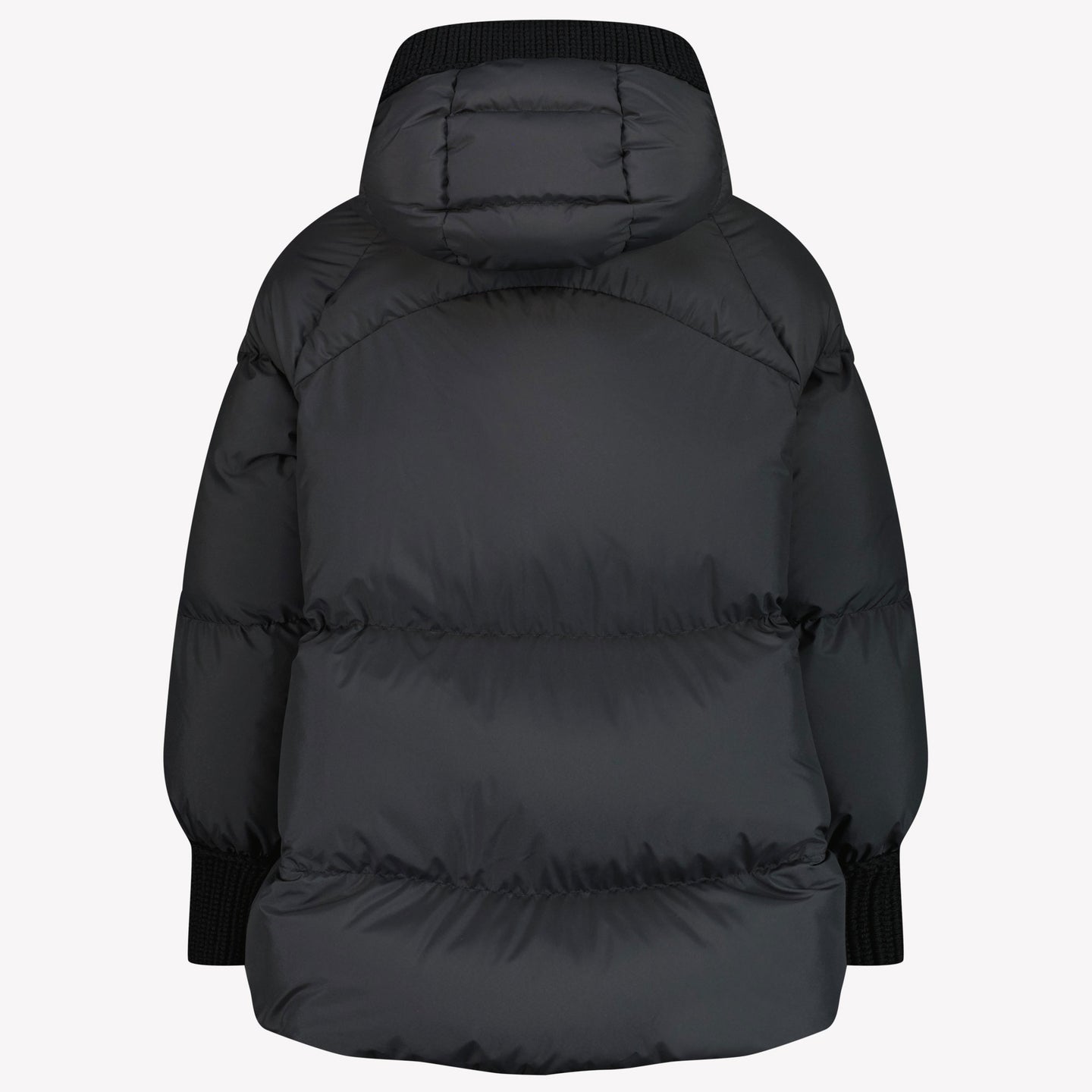 Moncler Ronda Chicas Abrigo de invierno Negro