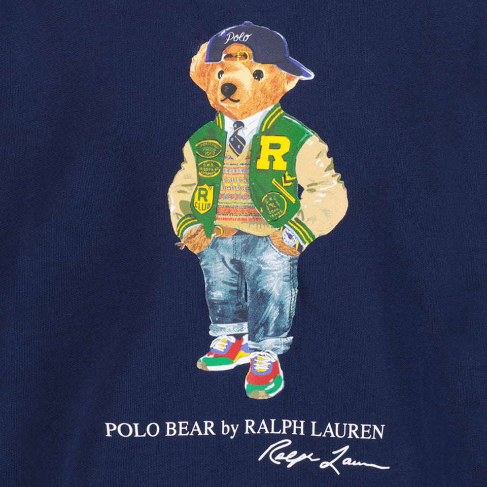 Ralph Lauren Chicos Suéter Navy