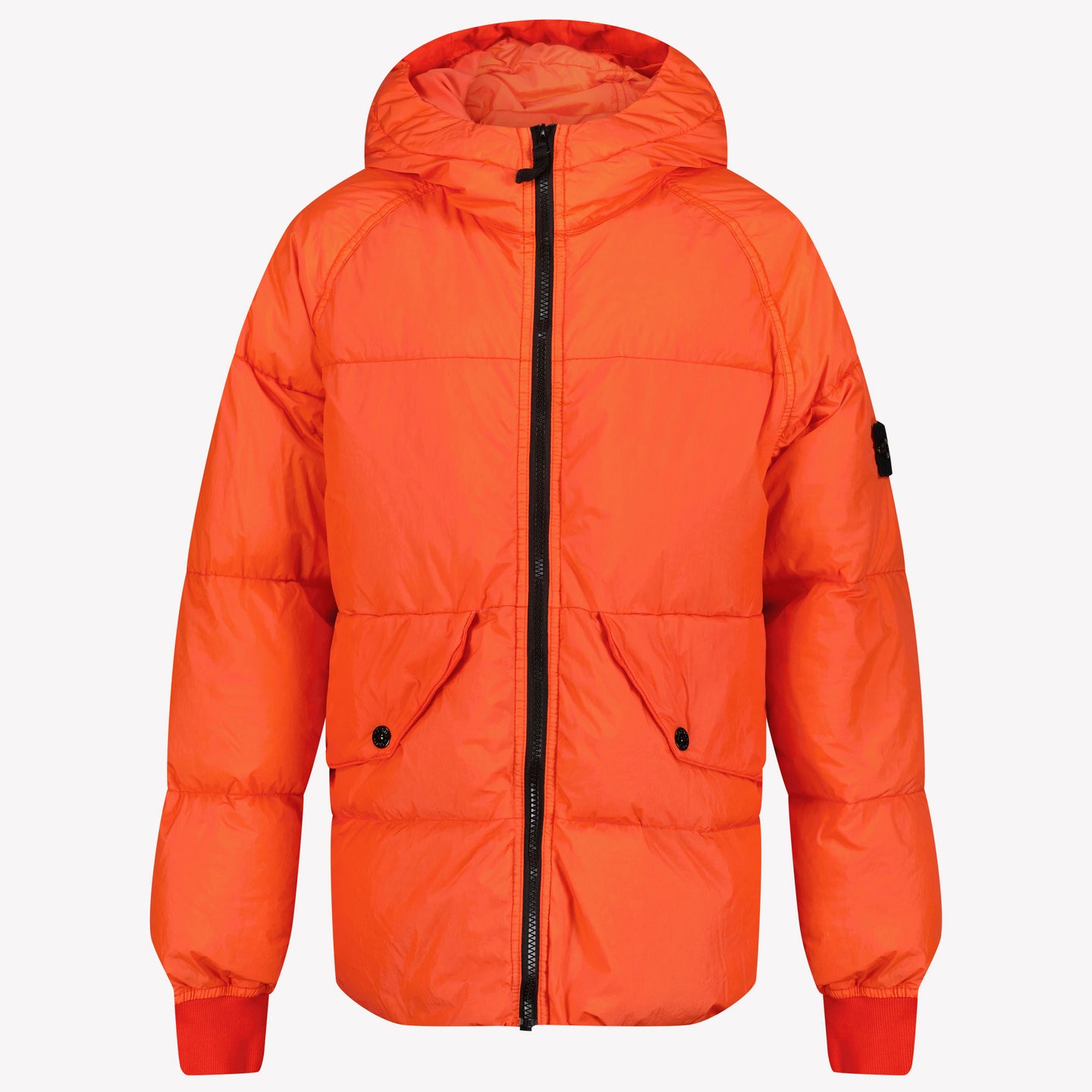 Stone Island Chaqueta de invierno de niños naranja