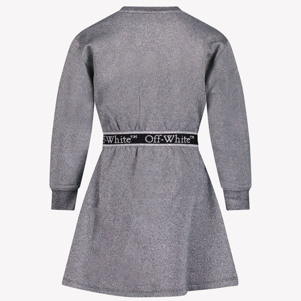 Off-White Filles Robe Argent