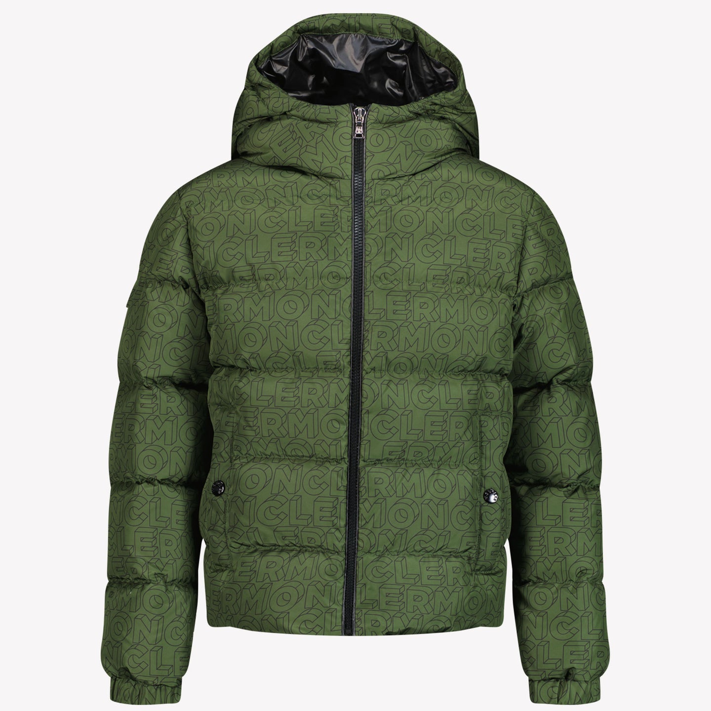 Moncler Fergus Boys Winterjacke Armee