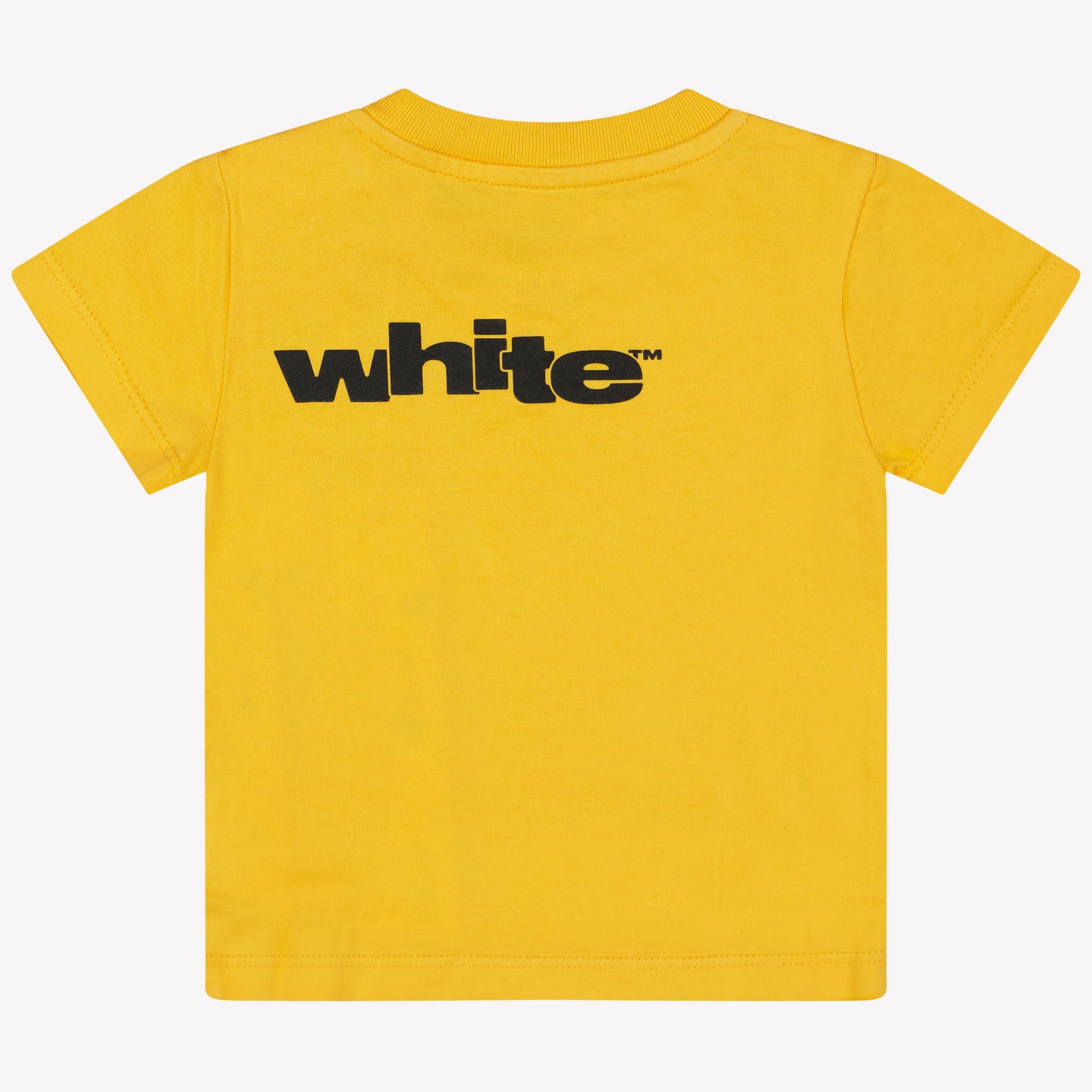 Off-White Bebé Chicos Camiseta en Amarillo