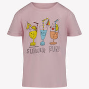 Maglietta per bambini Stella McCartney T-shirt rosa chiaro