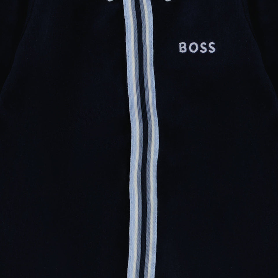 Boss Bebé Chicos Traje de caja Navy