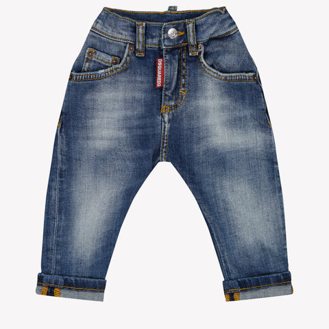 Dsquared2 Bébé Garçons Jeans Bleu Clair