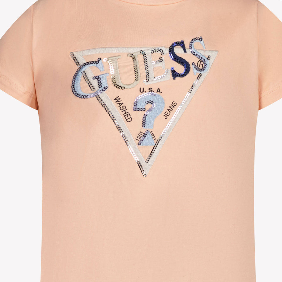 Guess Children's girls in t-shirt Salmon