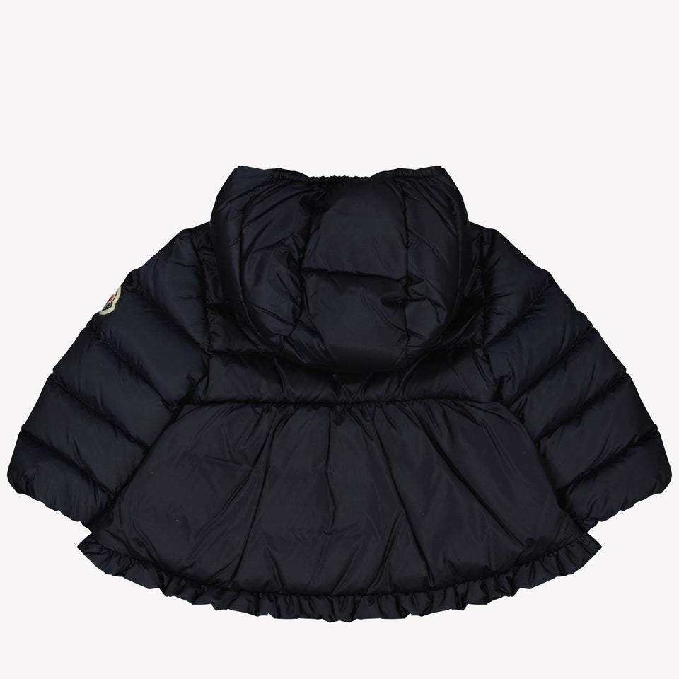 Moncler Odile Baby Mädchen Winterjacke Marineblau