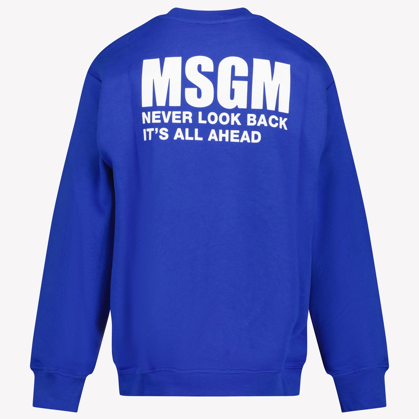 MSGM Unisex Maglione Blu Cobalto