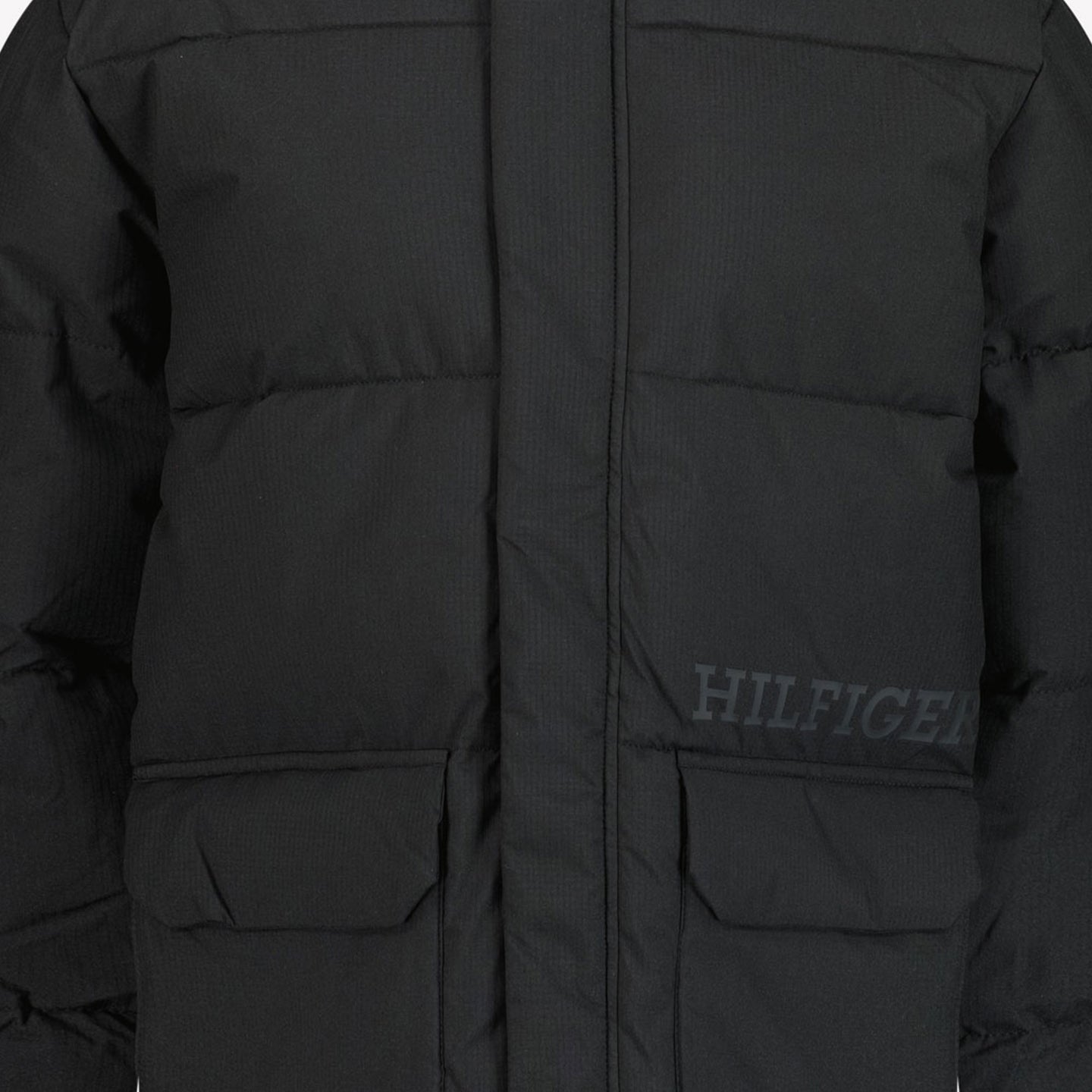 Tommy Hilfiger Jungen Wintermantel Schwarz