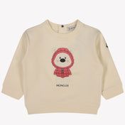 Moncler Baby Mädchen Pullover von Weiß