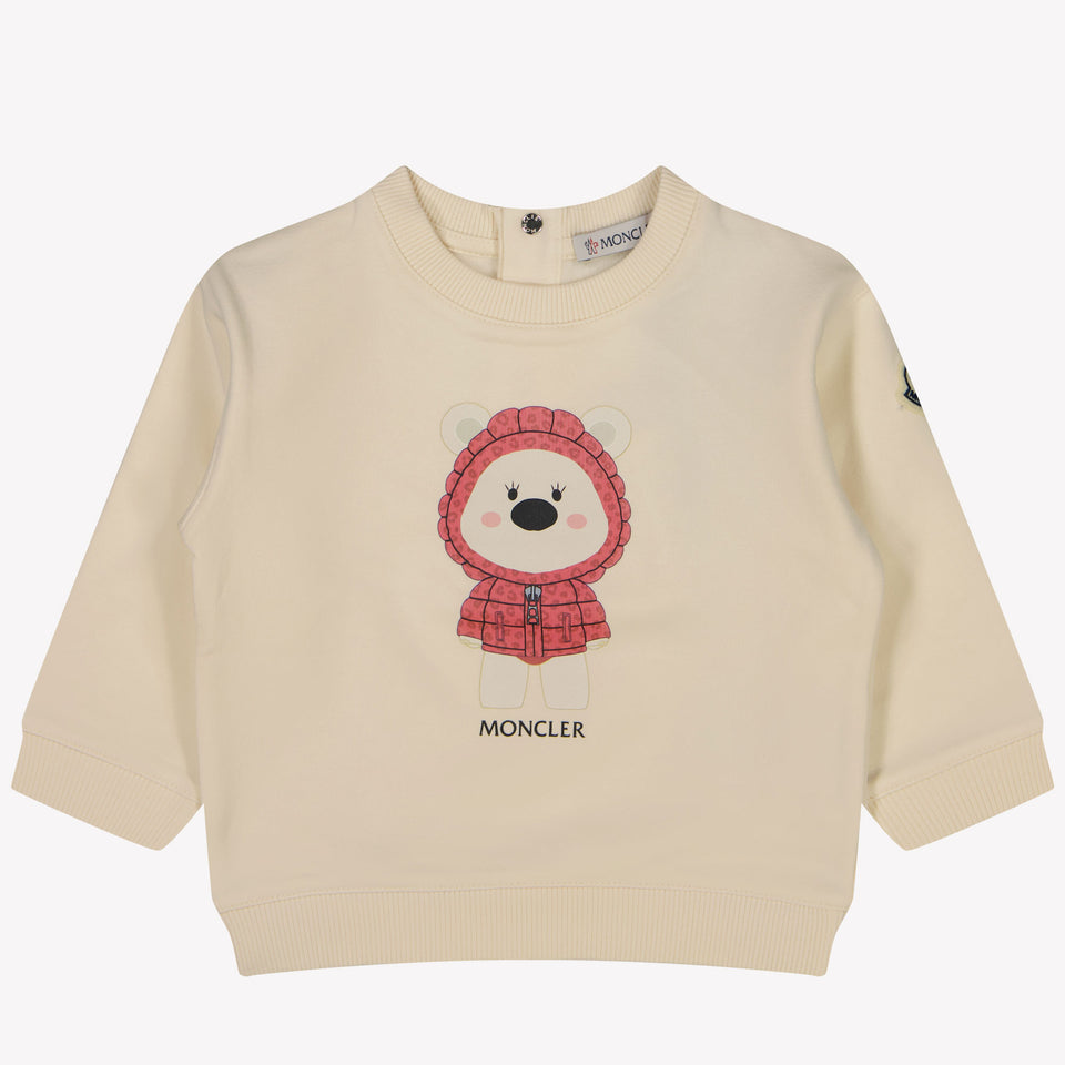 Moncler Bébé Filles Pull blanc