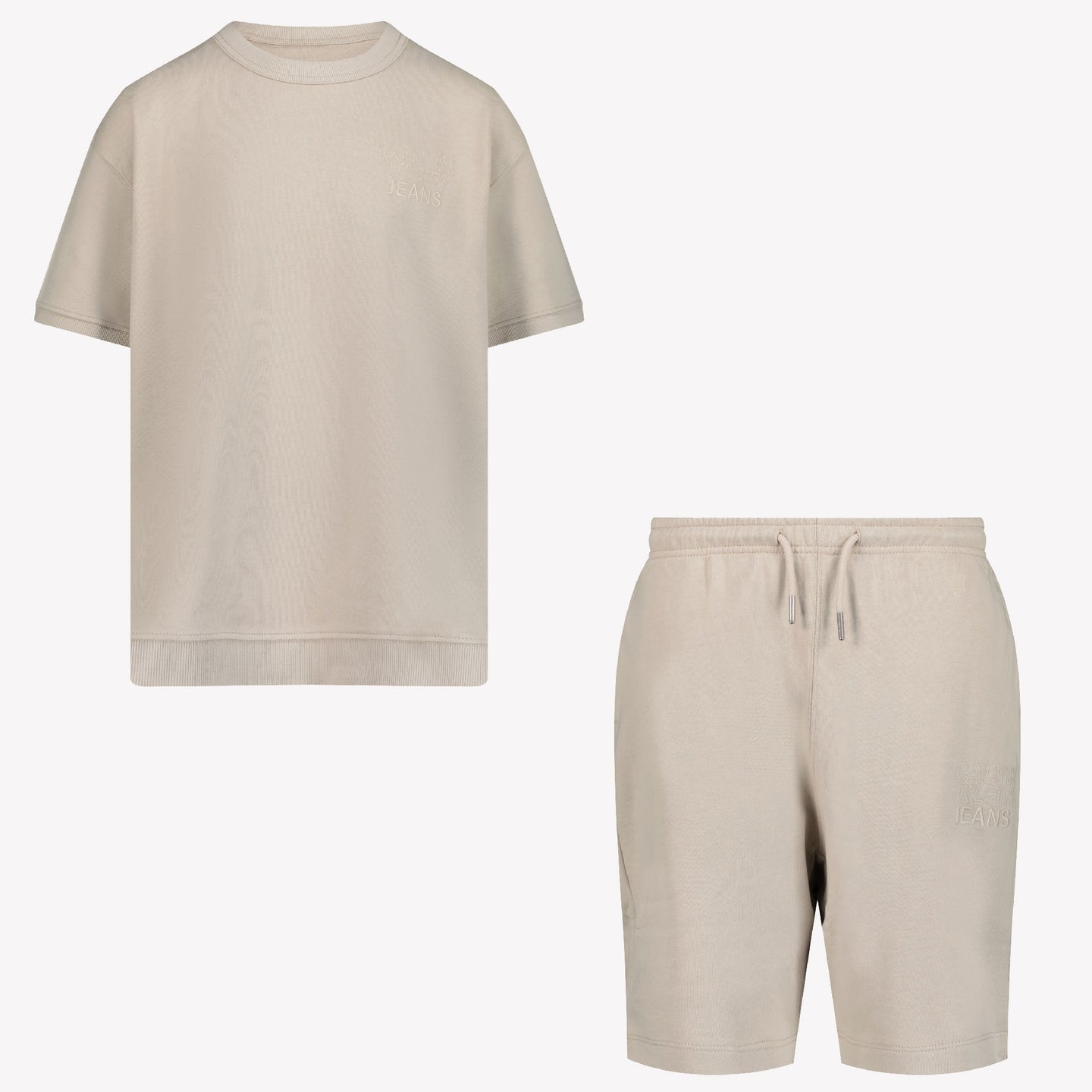 Calvin Klein Kinderjunge Set Hellgrau