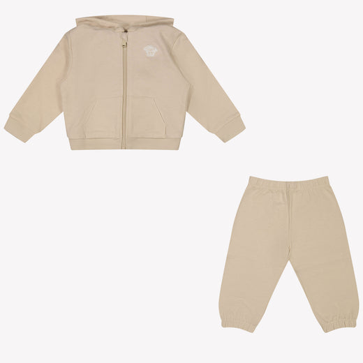 Versace Bambino Ragazzi Abito da jogging Beige