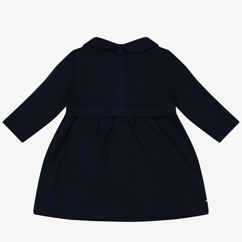 Tommy Hilfiger Bebé Chicas Vestido Navy