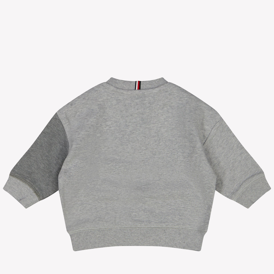 Tommy Hilfiger Bambino Ragazzi Maglione Grigio