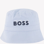 Boss bambino cappello da cappello azzurro