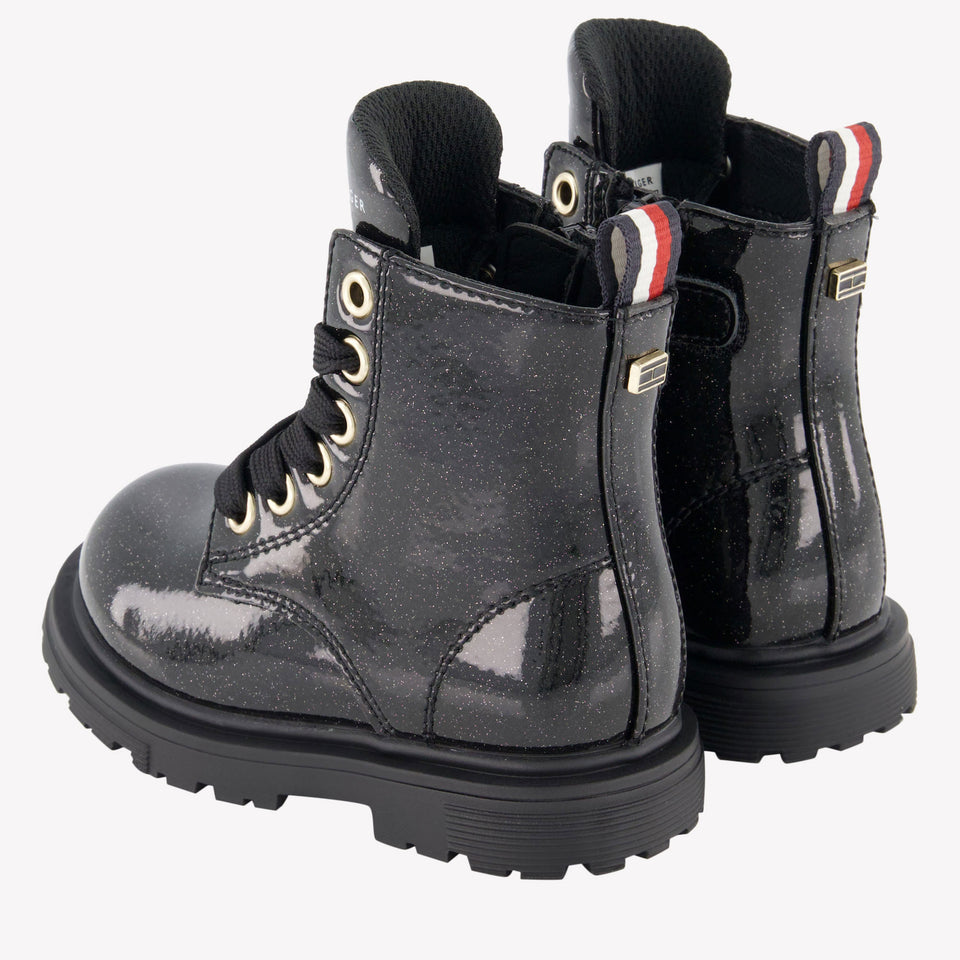 Tommy Hilfiger Mädchen Stiefel Schwarz