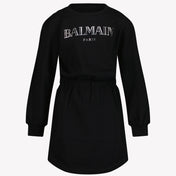 Balmain Filles Robe Noir