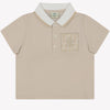 Fendi Bébé Garçons Polo Beige Clair
