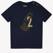 Dsquared2 Camiseta de Baby Boys Navy