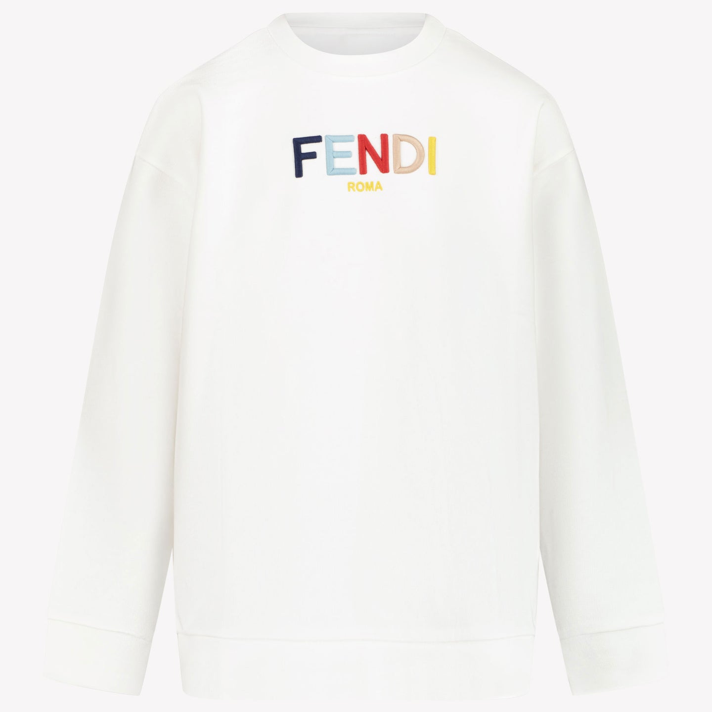 Fendi Niños unisex suéter blanco