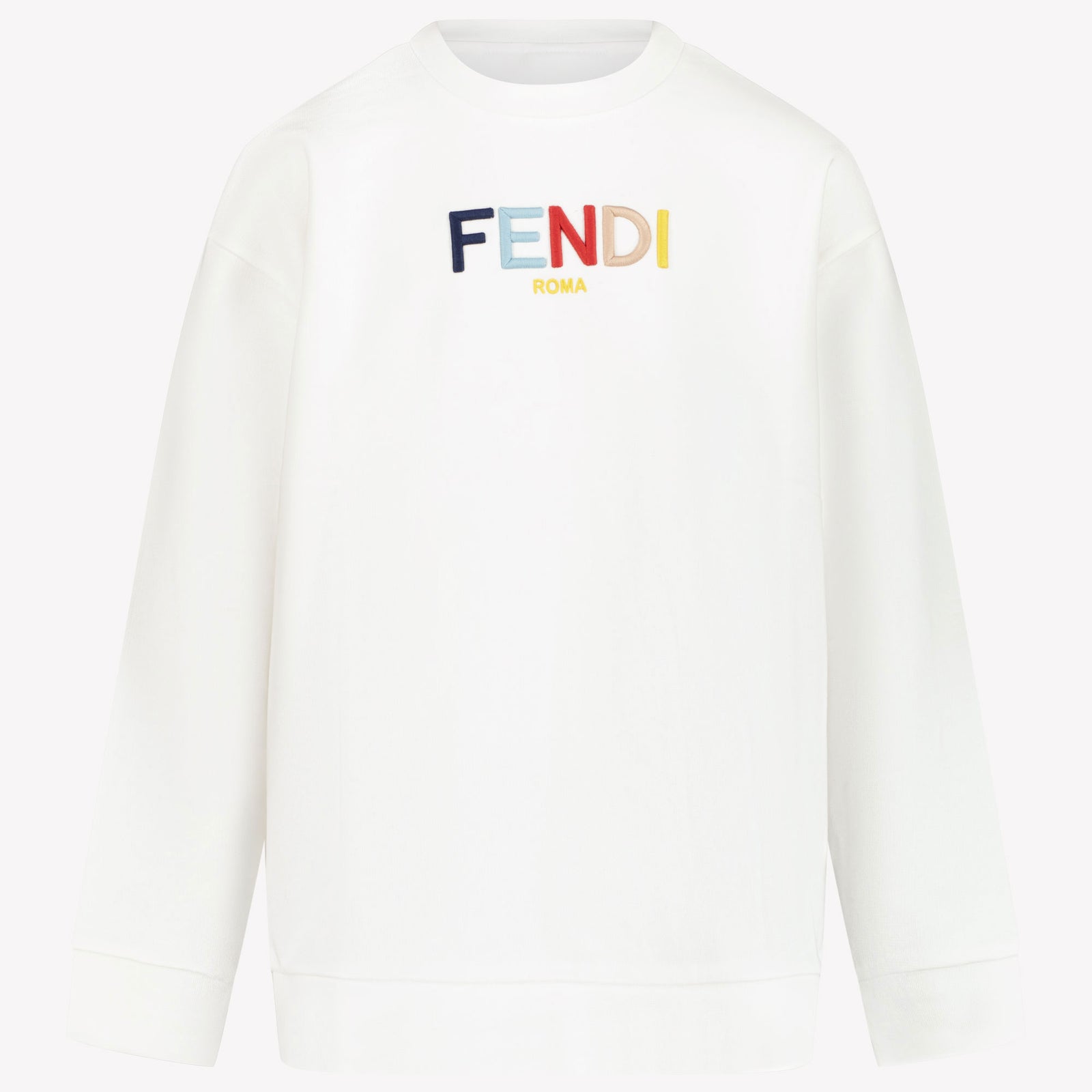 Fendi Niño Unisex Suéter Blanco