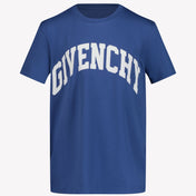 Givenchy T-shirt de meninos azul