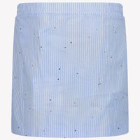 Palm Angels Enfant Filles Jupe Bleu Clair