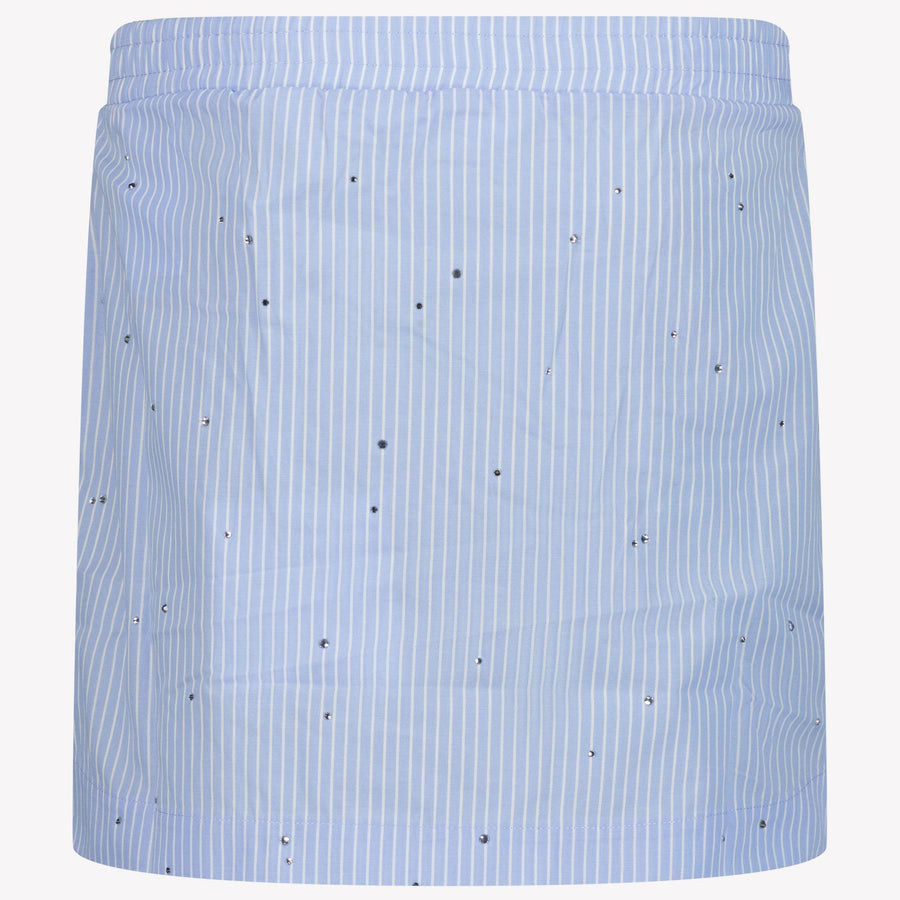 Palm Angels Enfant Filles Jupe Bleu Clair
