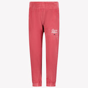 Tommy Hilfiger Pantalones de niñas Fucsia