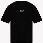 Calvin Klein barn pojkar t-shirt svart