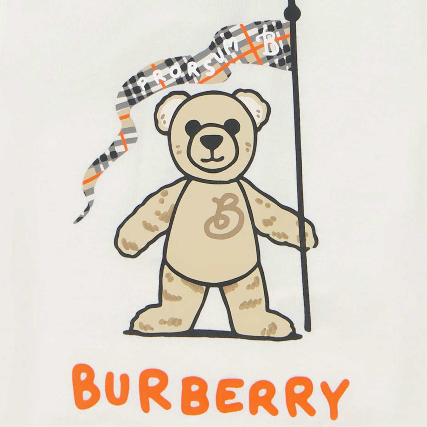 Burberry Bébé Unisexe T-shirt Blanc