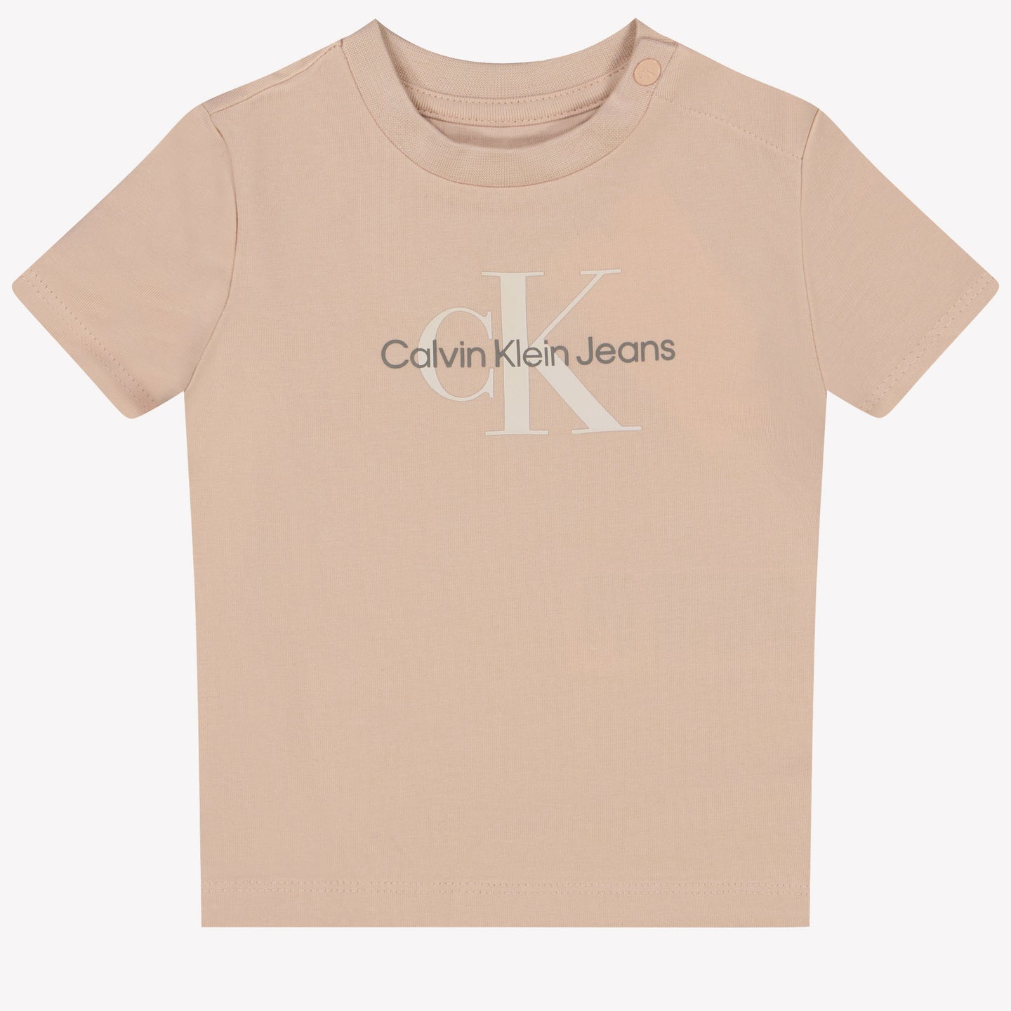 Calvin Klein Bebé Unisex Camiseta Salmón