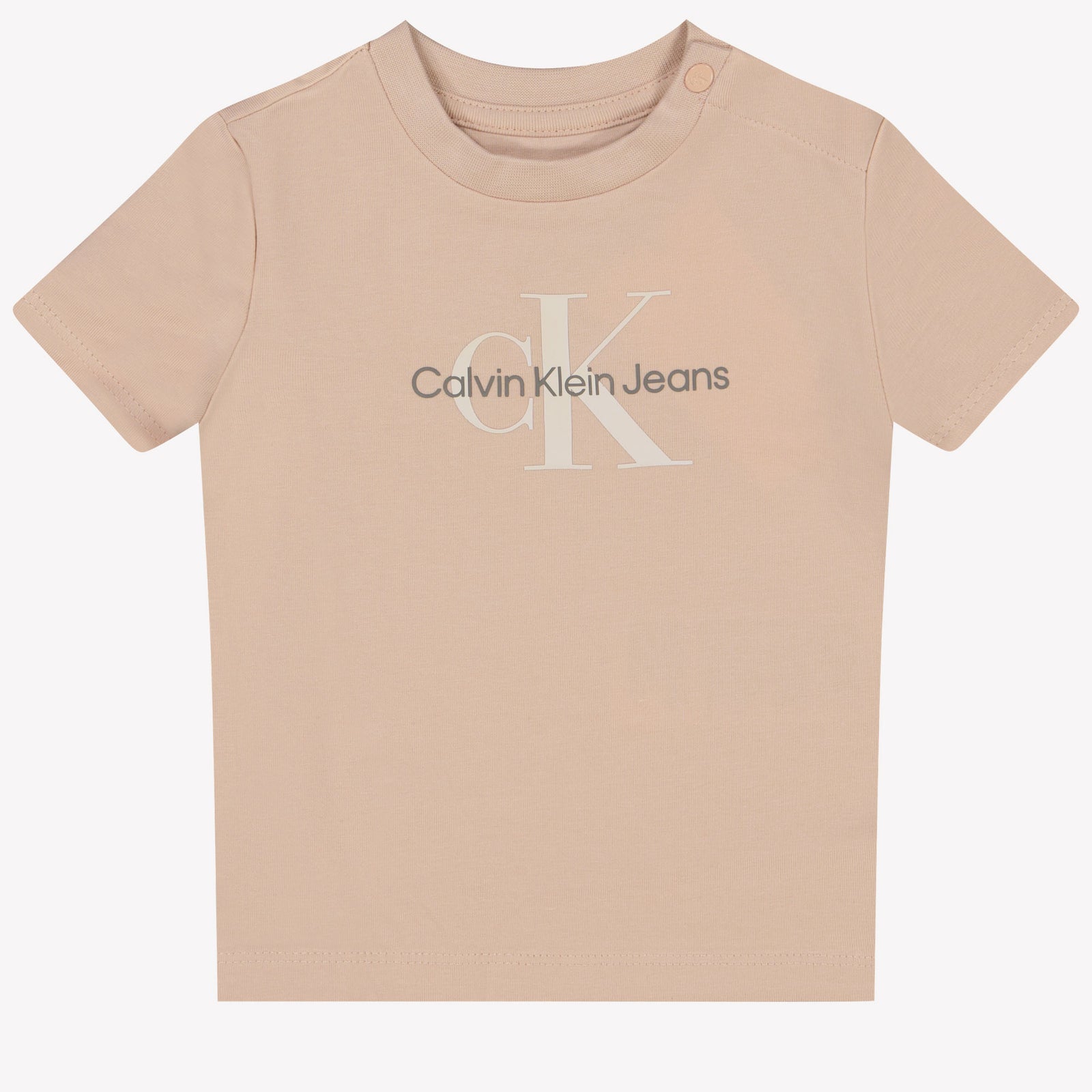 Calvin Klein Baby Unisex T-Shirt Lachsfarben