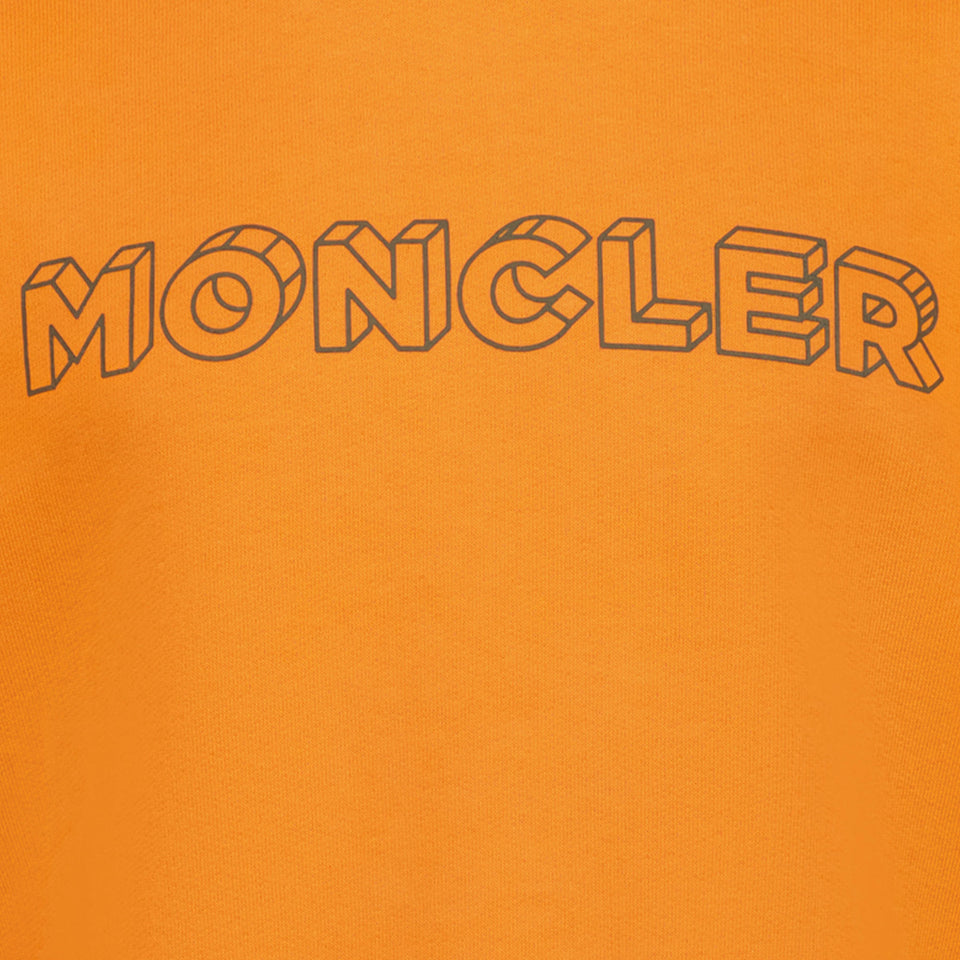 Moncler Boys sweater Orange