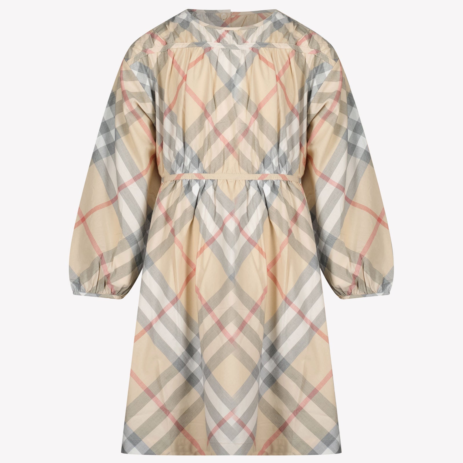 Burberry Ragazze Vestito Beige Chiaro