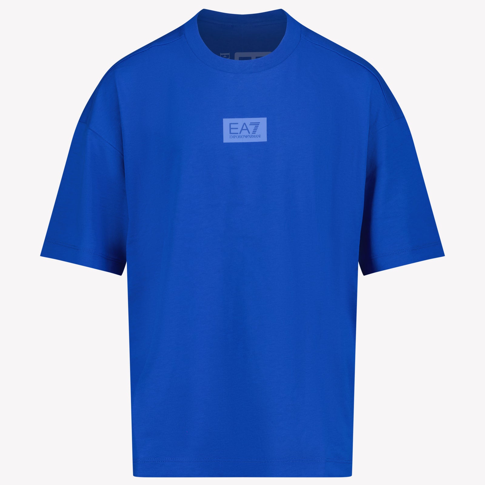 EA7 Garçons T-shirt Bleu Cobalt