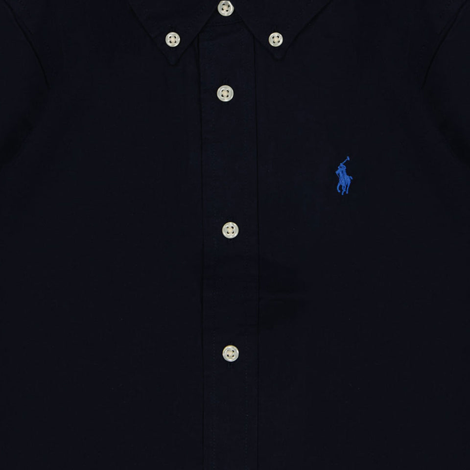 Ralph Lauren Chicos Blusa Navy