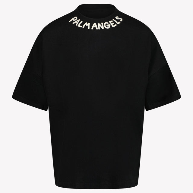 Palm Angels Garçons T-shirt Noir