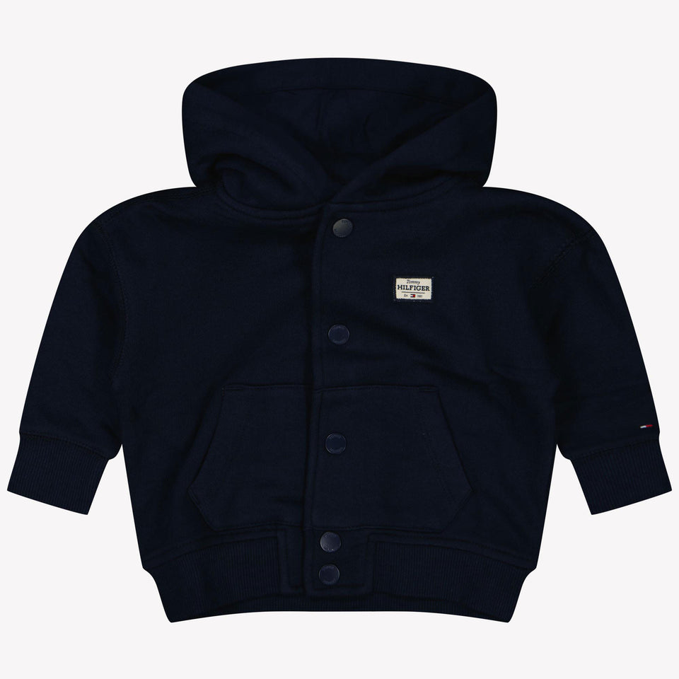 Tommy Hilfiger Bébé Garçons Gilet Navy