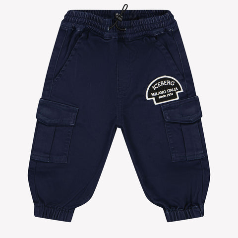 Iceberg Bebé Chicos Pantalón Navy