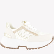 Michael Kors Girls Sneakers Off White