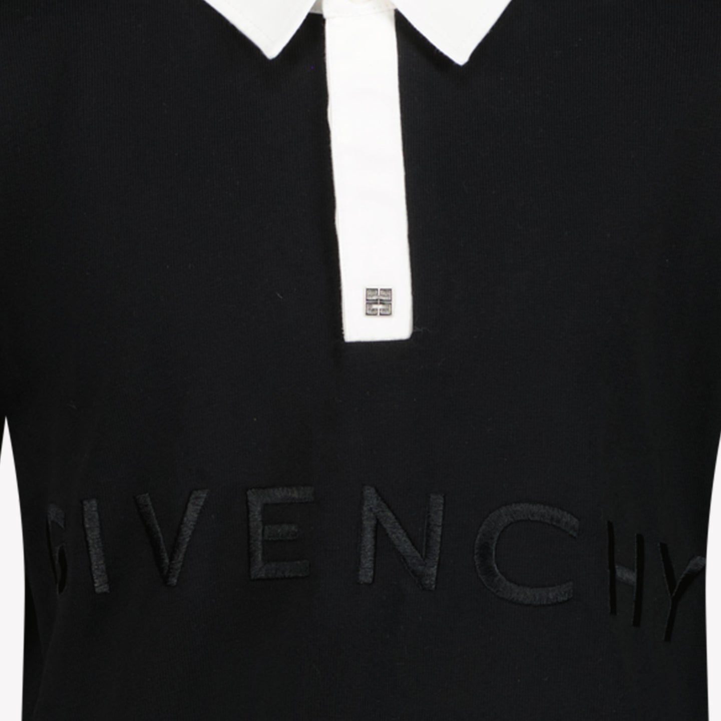 Givenchy Garçons Polo Noir