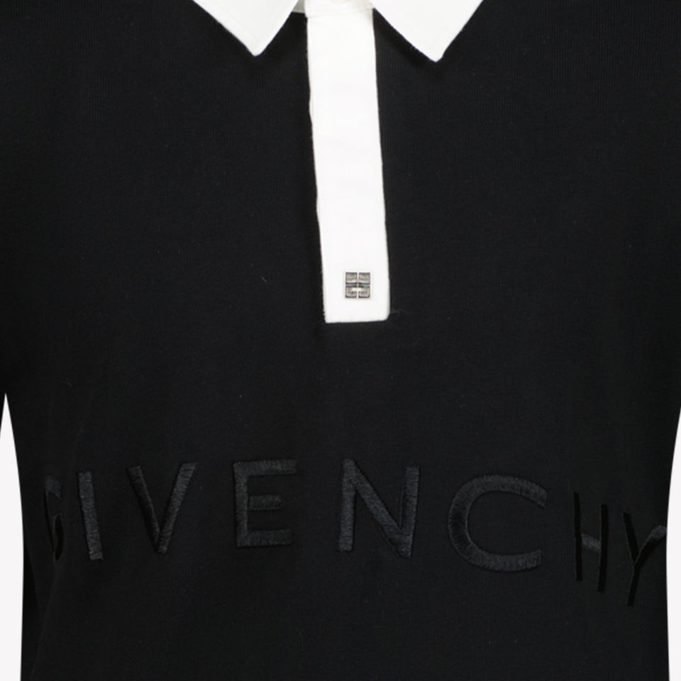 Givenchy Ragazzi Polo Nero