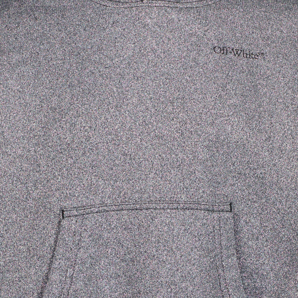 Off-White Mädchen Pullover Silber