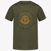 Moncler Jungen T-Shirt Armee