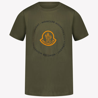 Moncler Chicos Camiseta Army